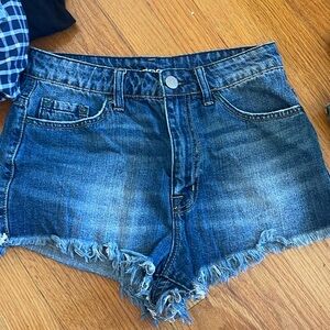 BDG super high rise cheeky shorts